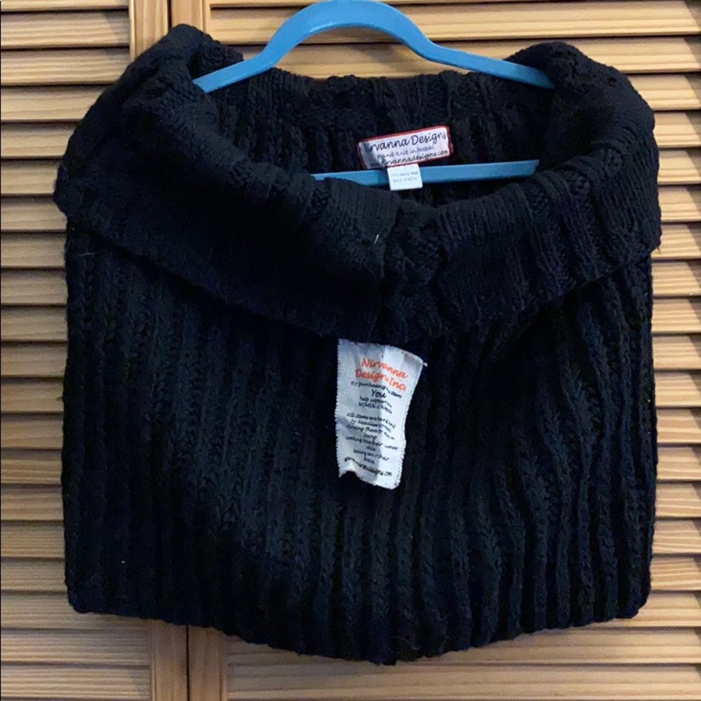 Wool collar/ infinity scarf
